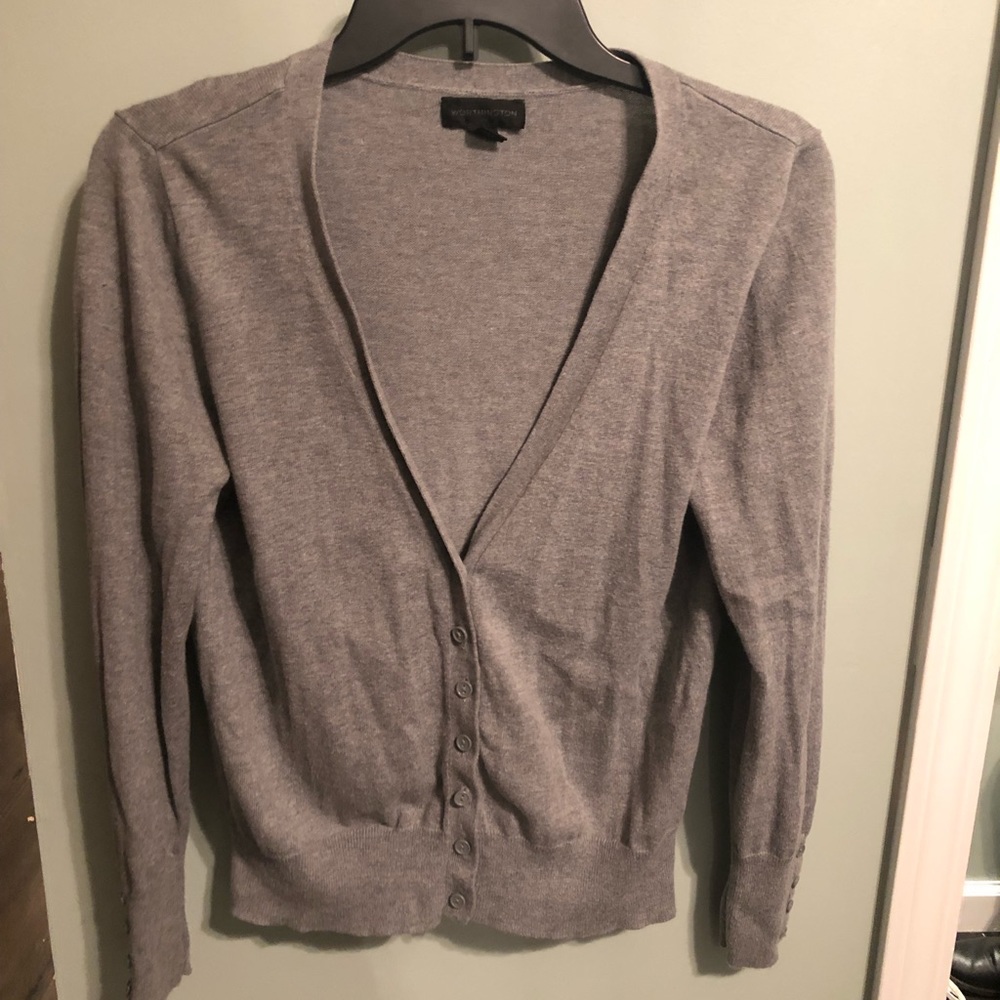 ⛔️DONATED⛔️ Worthington - Grey Cardigan